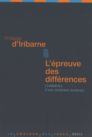L'épreuve des différences - Philippe d' Iribarne