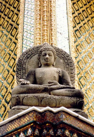 Stone Budha Detail